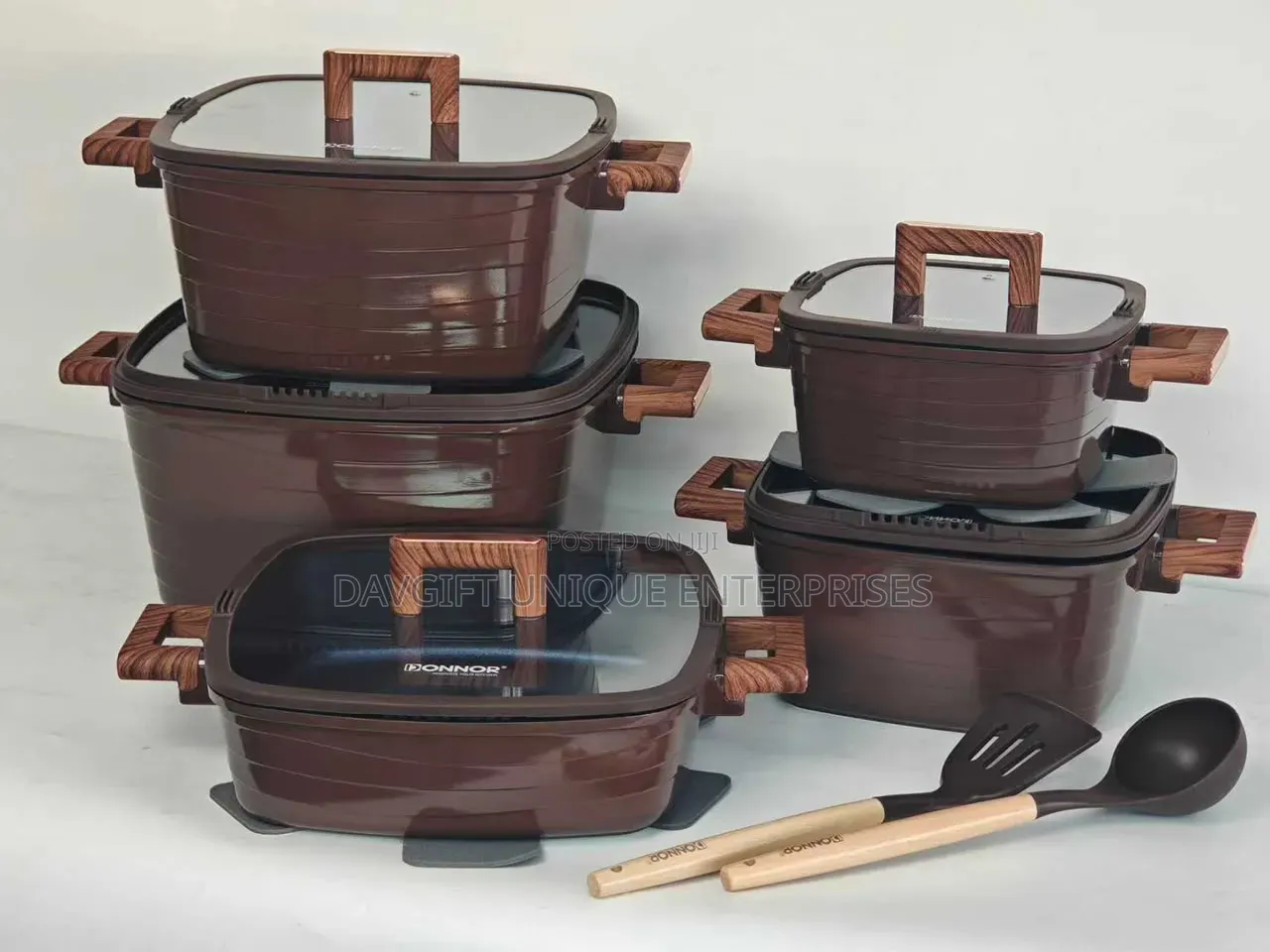 13pcs Original Heavy Nonstick Cookware Set