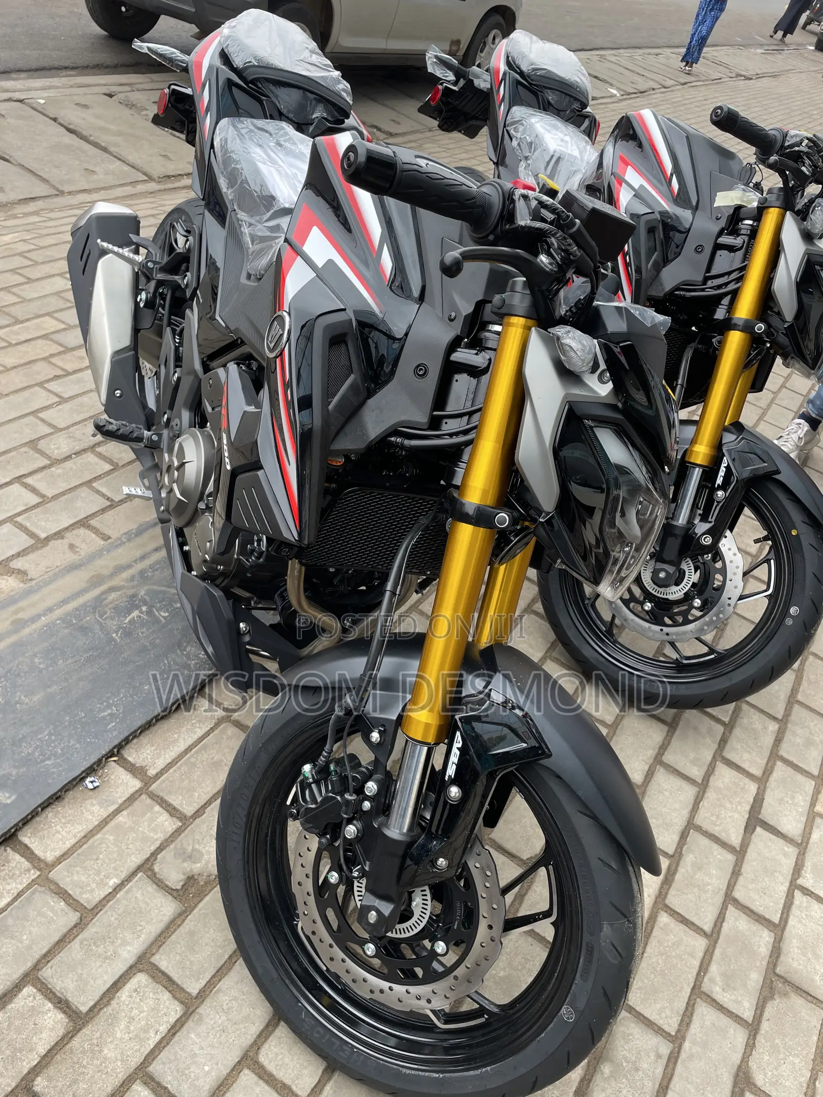 New Haojue DR300 2025 Black