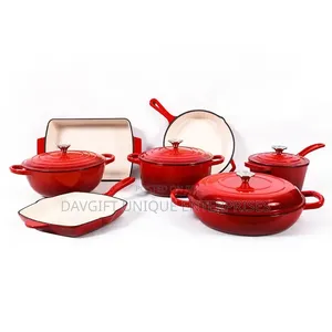 11pcs Original Cast Iron Cookware Set