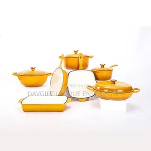11pcs Original Cast Iron Cookware Set