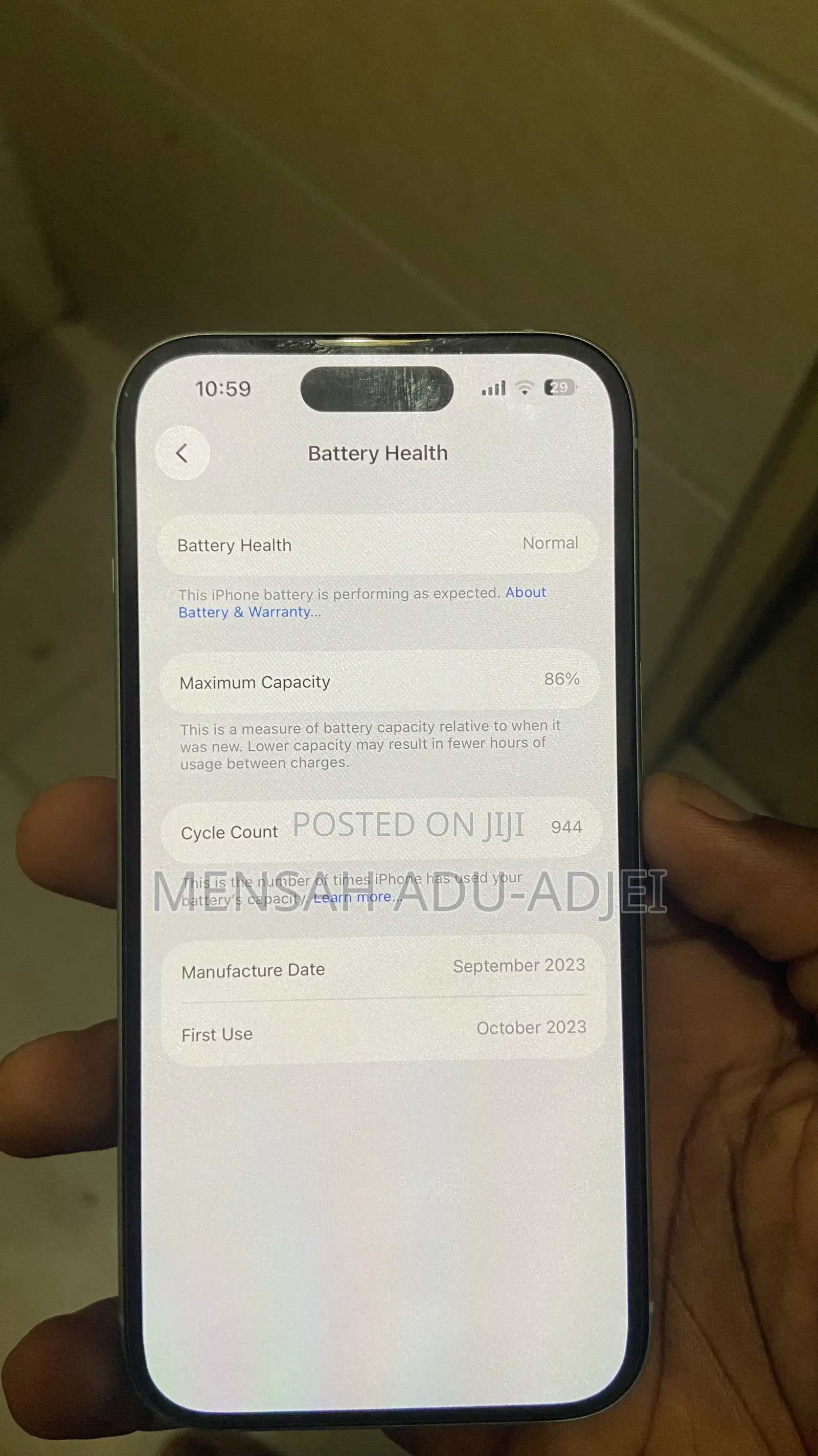 Apple iPhone 15 128 GB Blue