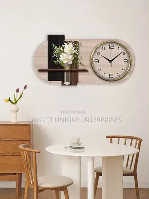 2in1 Original Functional Wall Clock With Unique Beautiful Design