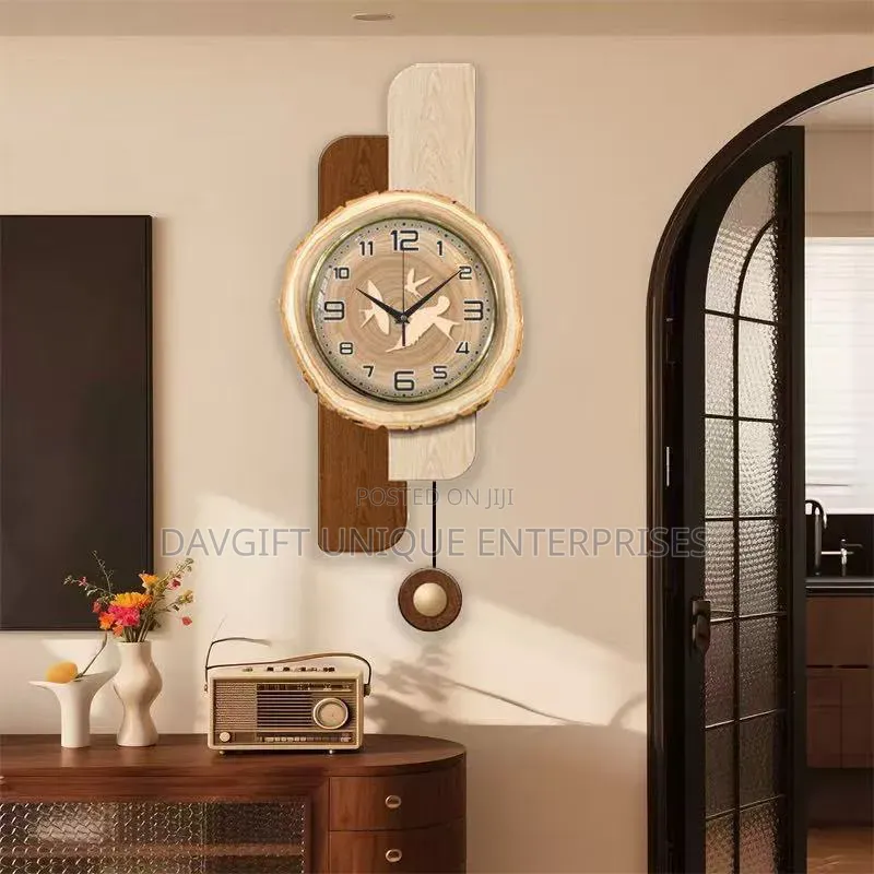 2in1 Original Functional Wall Clock With Unique Beautiful Design