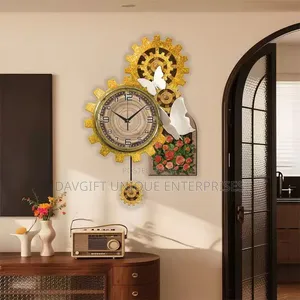 2in1 Original Functional Wall Clock With Unique Beautiful Design