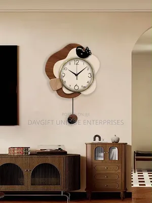 2in1 Original Functional Wall Clock With Unique Beautiful Design