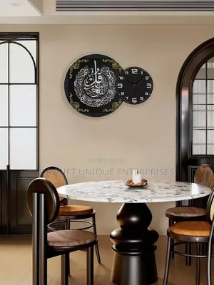 2in1 Original Functional Wall Clock With Unique Beautiful Design