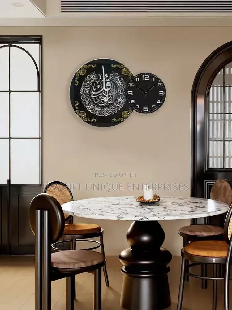 2in1 Original Functional Wall Clock With Unique Beautiful Design