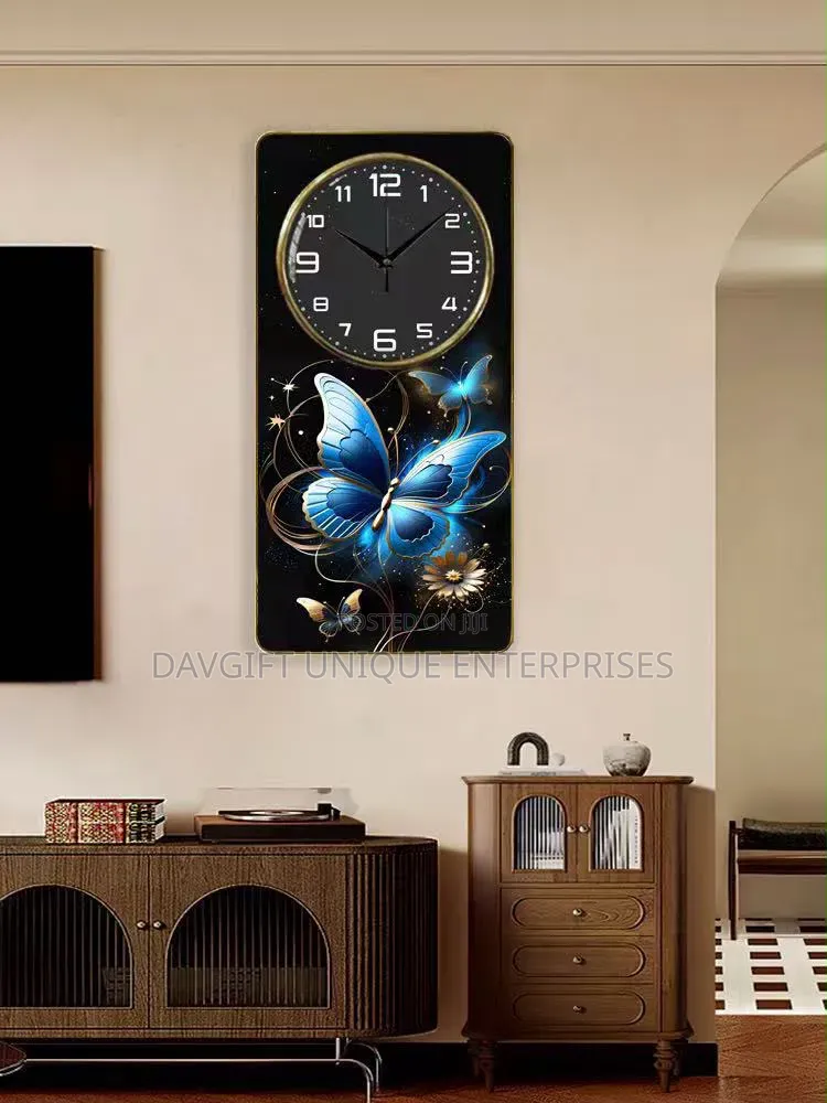 2in1 Original Functional Wall Clock With Unique Beautiful Design