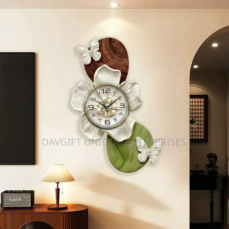 2in1 Original Functional Wall Clock With Unique Beautiful Design