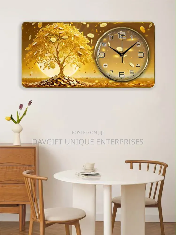 2in1 Original Functional Wall Clock With Unique Beautiful Design