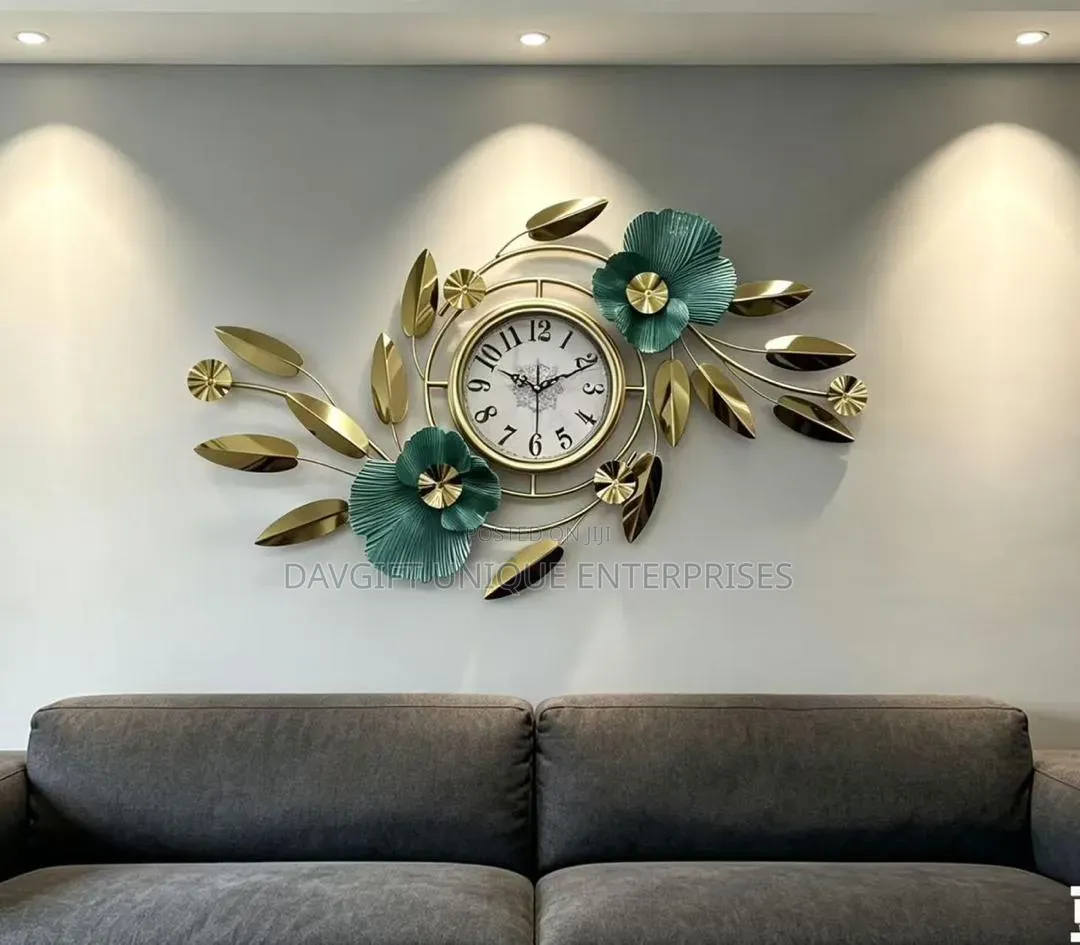 2in1 Original Functional Wall Clock With Unique Beautiful Design