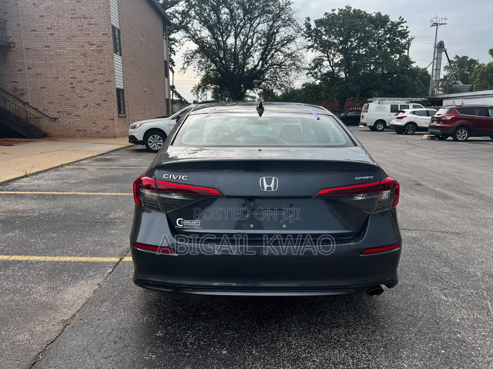 Honda Civic Sport CVT 2023 Gray