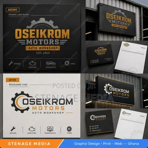 Logo Redesign Rebrand – Modernize Your Business Logo