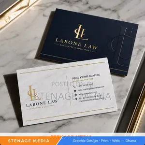 Business Card Design – Front Back Visiting Cards, Ghana