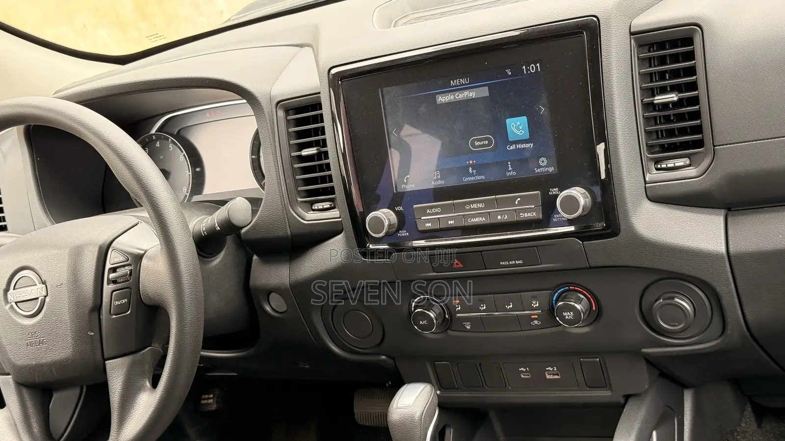 Nissan Frontier S 2022 Black