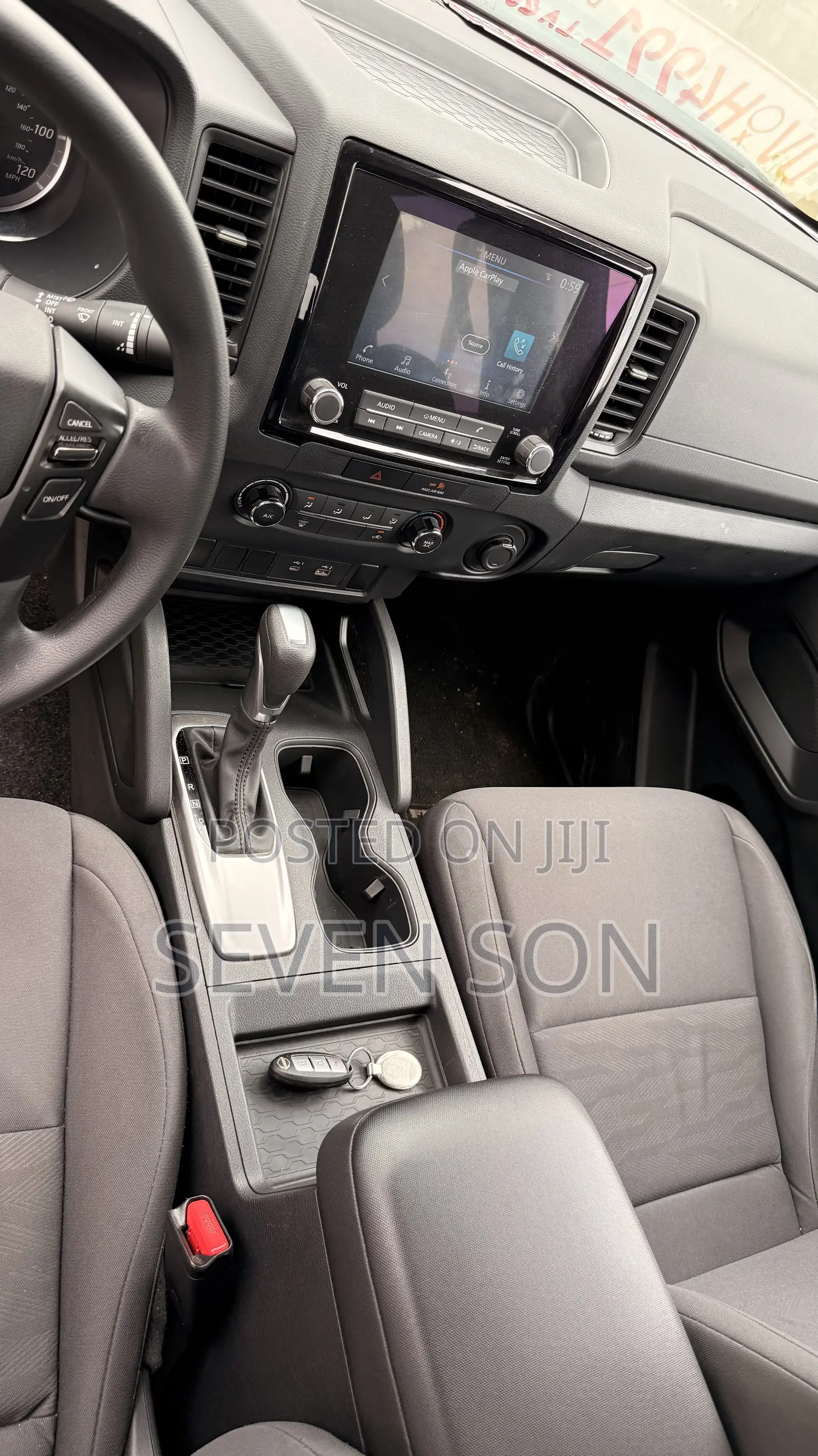 Nissan Frontier S 2022 Black
