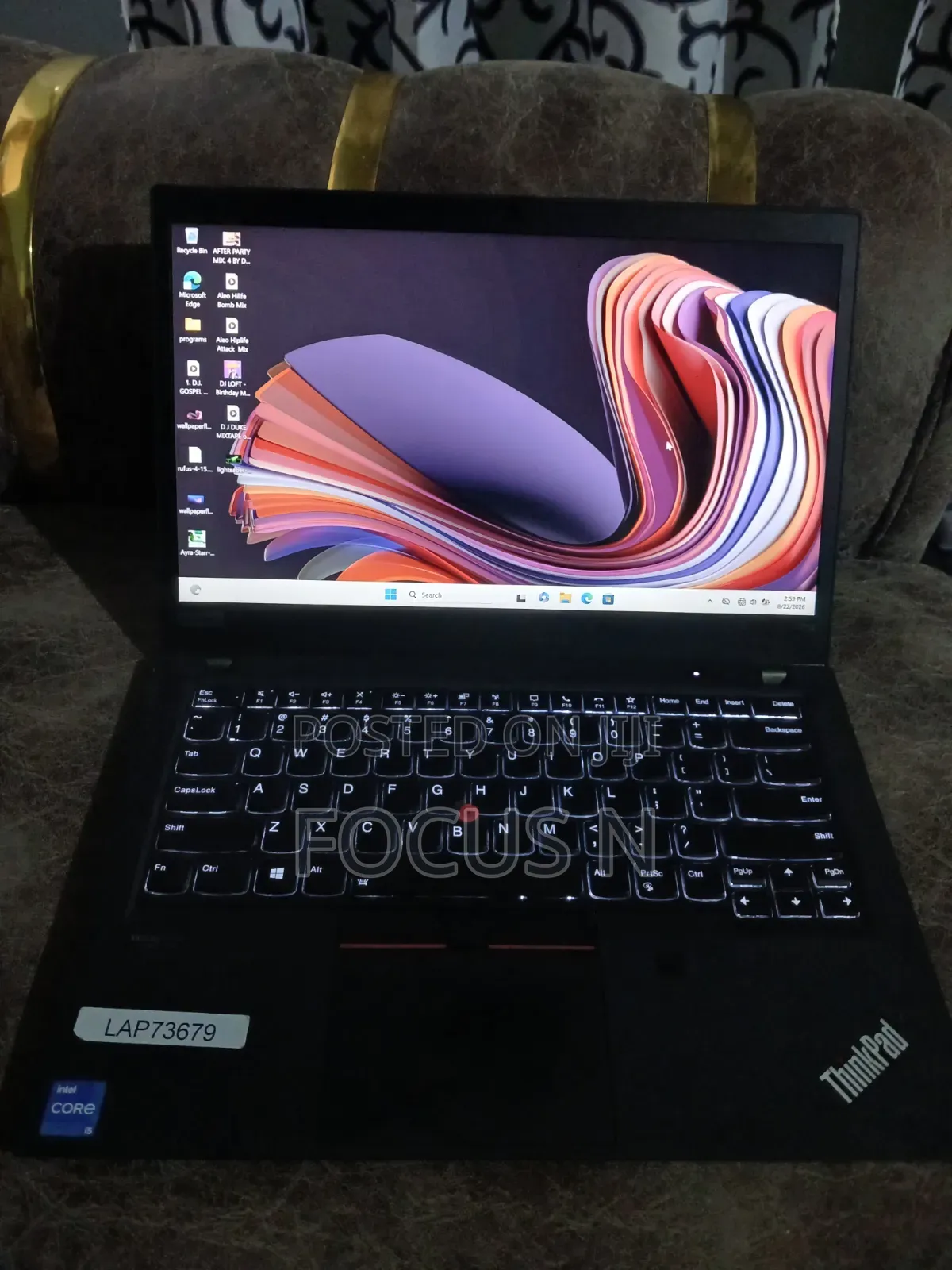 Laptop Lenovo ThinkPad T14 12GB Intel Core i5 SSD 256GB