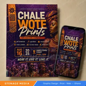 Flyer Design – Business, Event Promotional Flyers, Ghana