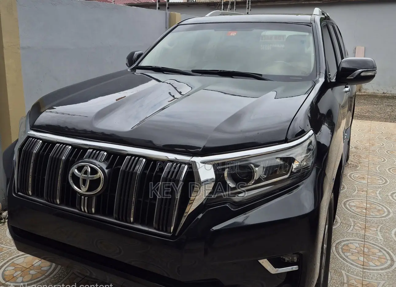 Toyota Land Cruiser Prado 2.8 2017 Black