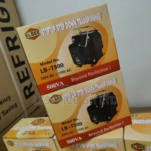 Promotion Promotion on Our Best 500W Step Up Down Elbee Transformer