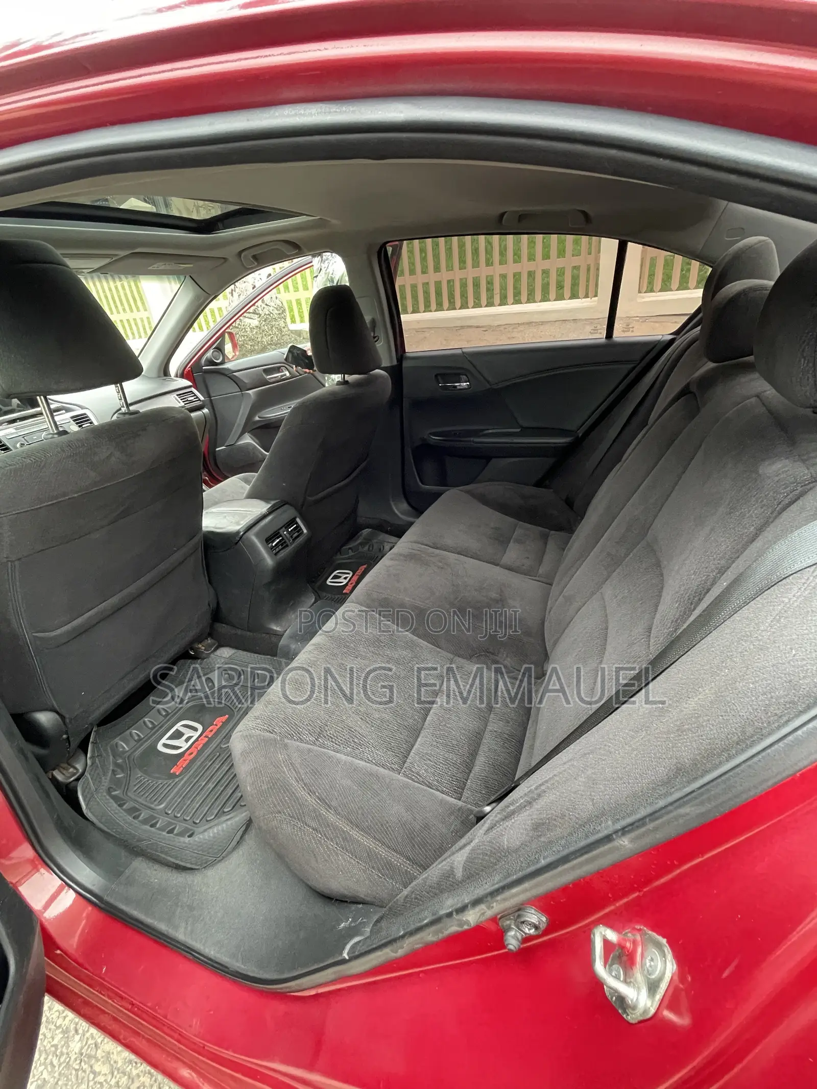 Honda Accord 2015 Red