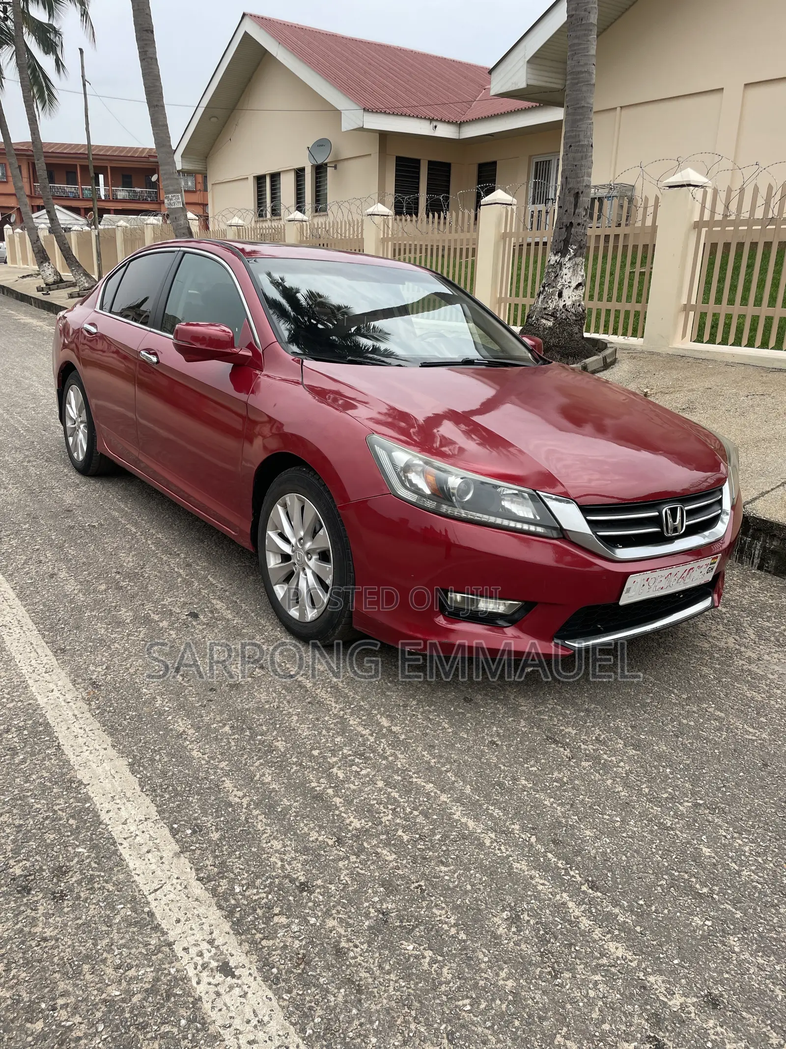 Honda Accord 2015 Red
