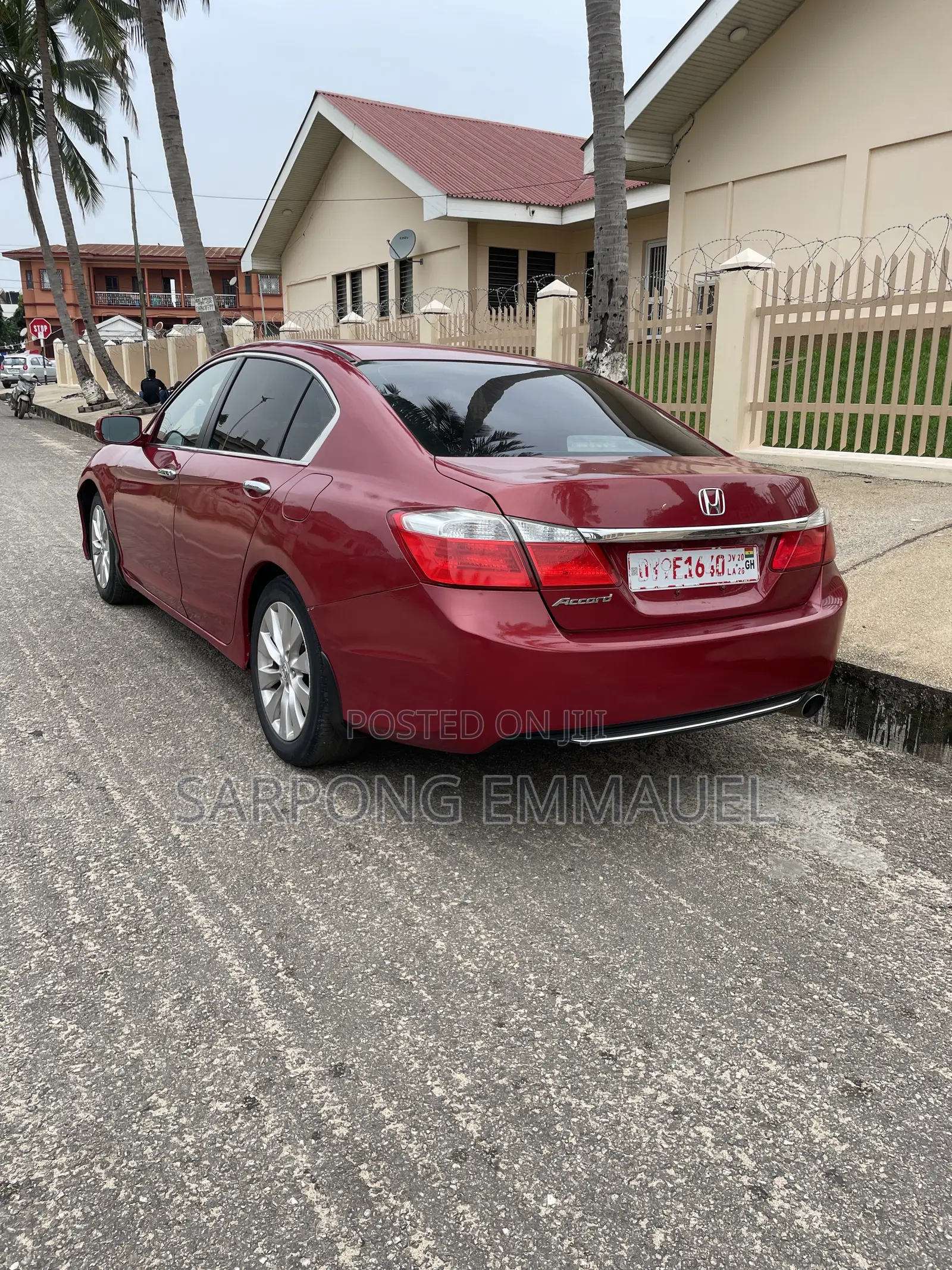 Honda Accord 2015 Red