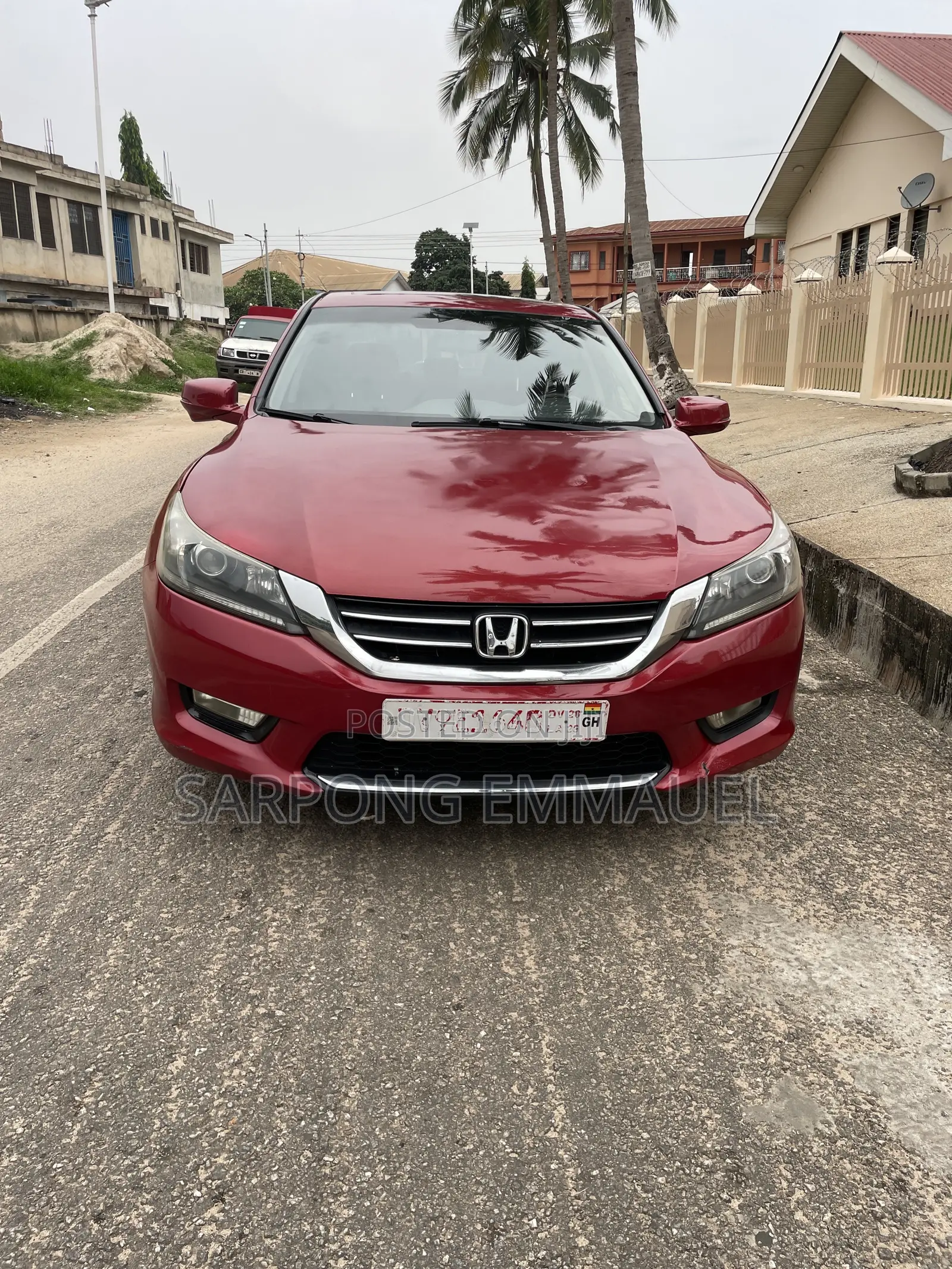 Honda Accord 2015 Red