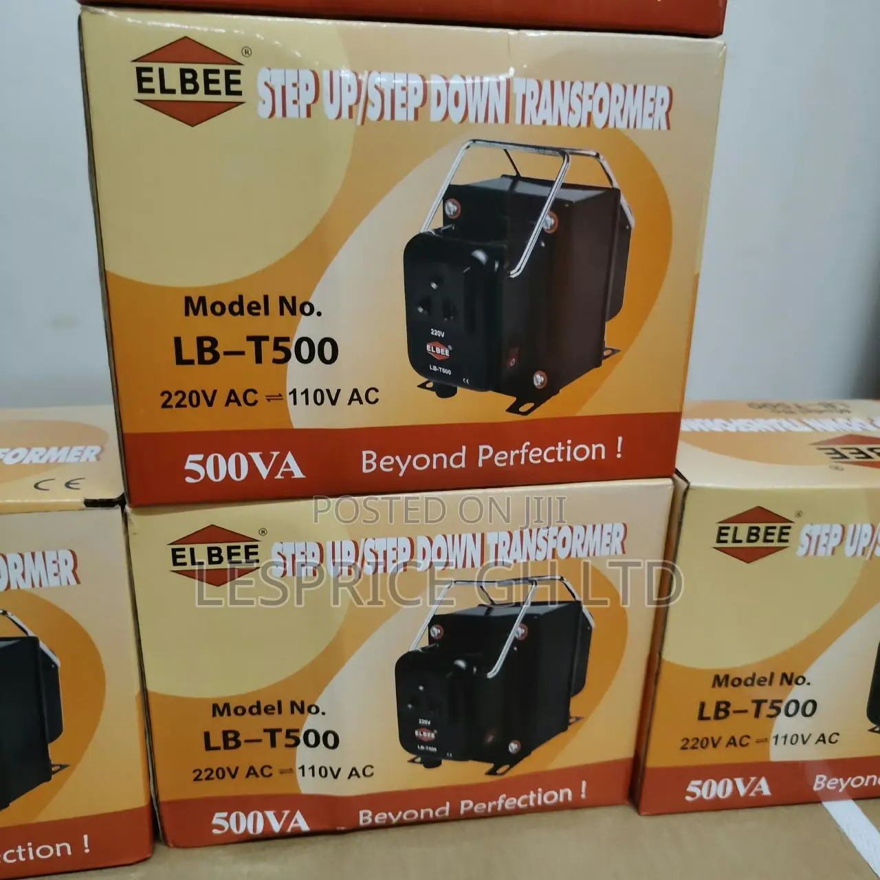 Monster Performance 500Watts LB-T500 Step Up Down Elbee Transformer