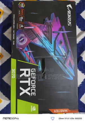 Gigabyte Aorus RTX 3070 8GB Vga Card