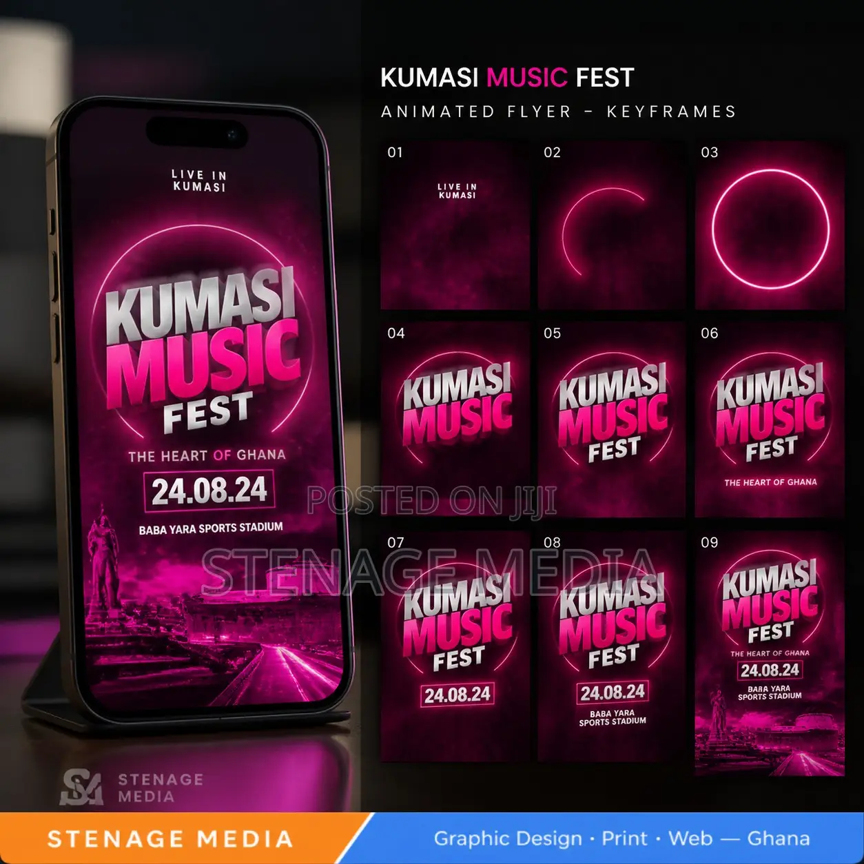 Animated Flyer Motion Graphics – Animated Social Posts