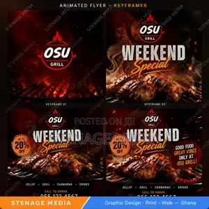 Animated Flyer Motion Graphics – Animated Social Posts
