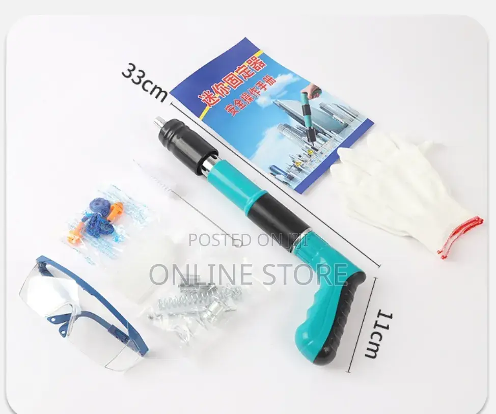 Mini Nail Gun,Adjustable Ceiling Tool Fastener, Home Renovation Nailer