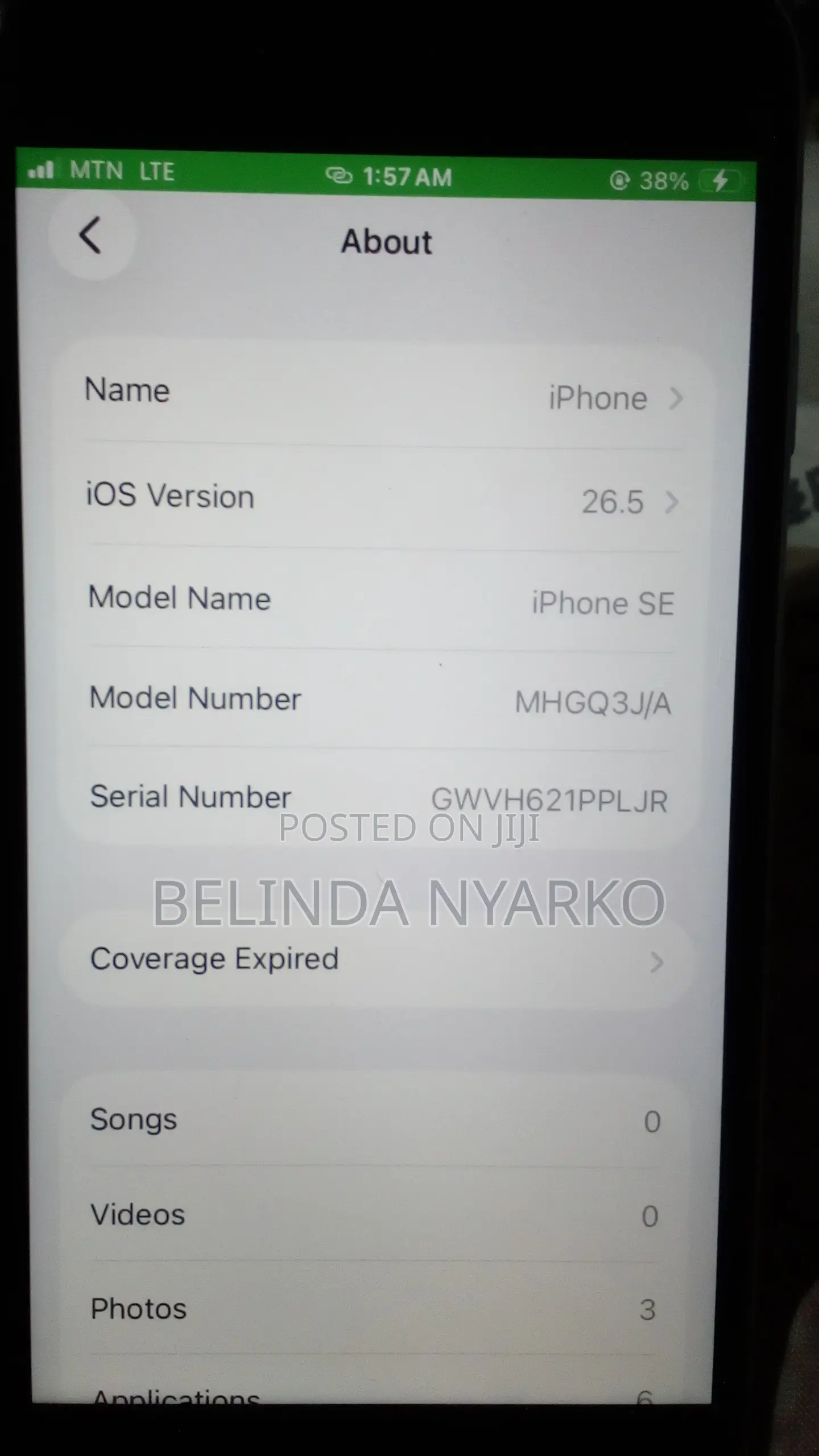 Apple iPhone SE (2022) 64 GB White