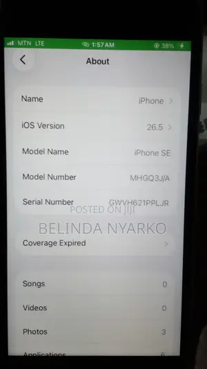 Apple iPhone SE (2022) 64 GB White