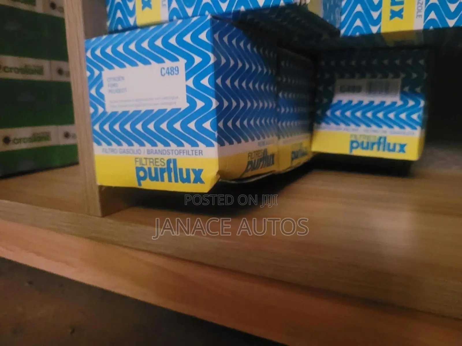 Citroën Fiat Ford Lancia Peugeot Volvo Purflux C489 Diesel Fuel Filter