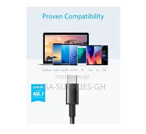 Anker USB a to USB C Cable, Super Fast Speed Cable 6 Ft From USA