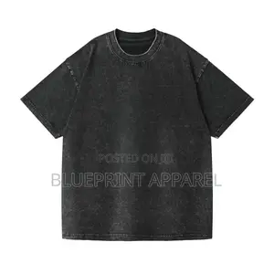 Plain Acid Washed T-Shirts