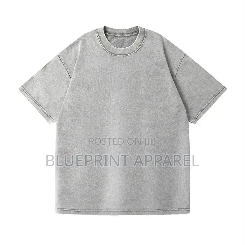 Plain Acid Washed T-Shirts