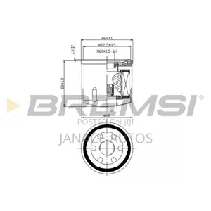 Dacia Nissan Renault Purflux Ls924 Oil Filter M20x1,5