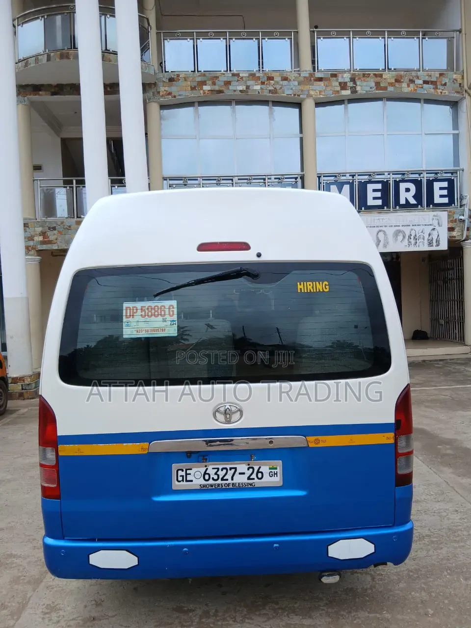 Toyota HiAce 2012 Blue