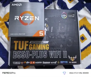 ASUS TUF B550 Wi-Fi Motherboard / Ryzen 5 AMD Processor