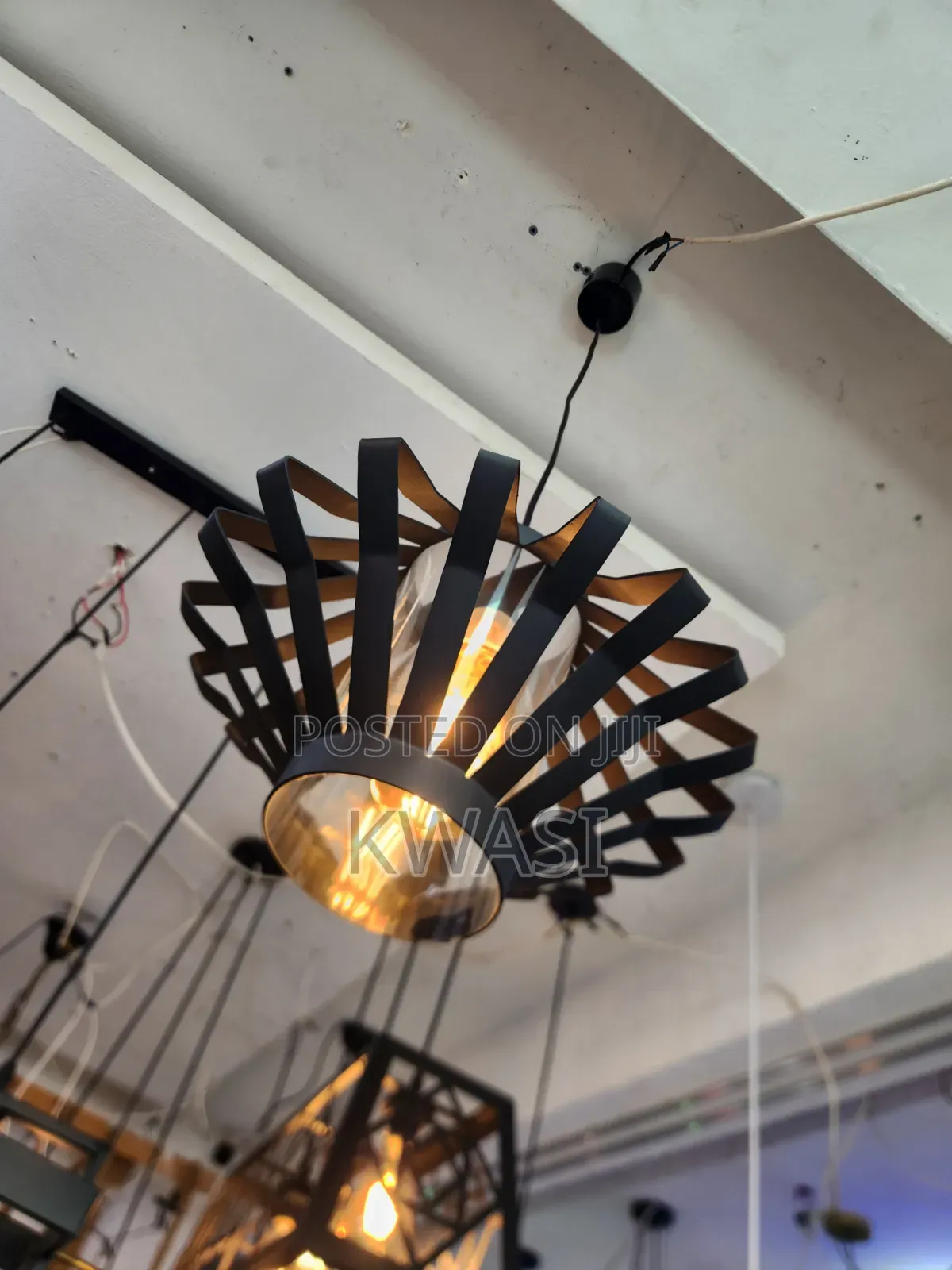 Shatterproof Flexible Glass Pendant Lights Dual Bulb Fit (Pin Screw)