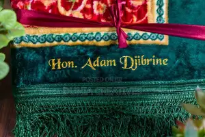 Personalized Prayer Shawl — Printed in Premium Gold