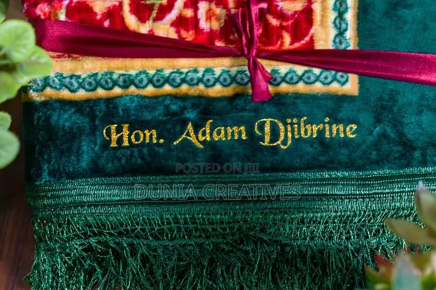 Personalized Prayer Shawl — Printed in Premium Gold