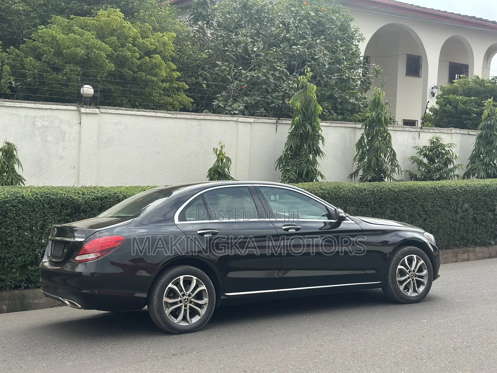 Mercedes-Benz C300 Base C300 AWD 4MATIC Sedan 2018 Black