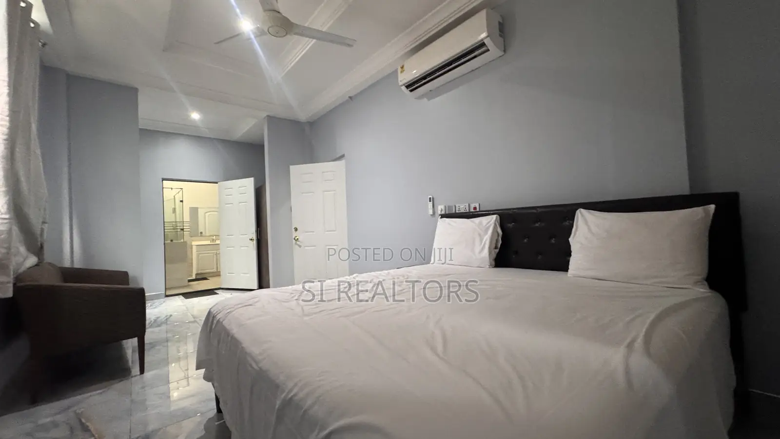 Furnished 3bdrm Apartment in 18 City View, Baatsona Total for rent