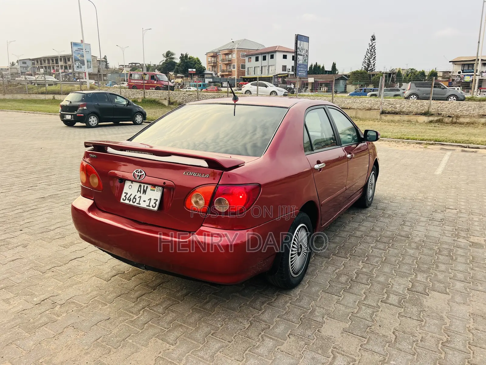 Toyota Corolla 2008 Red