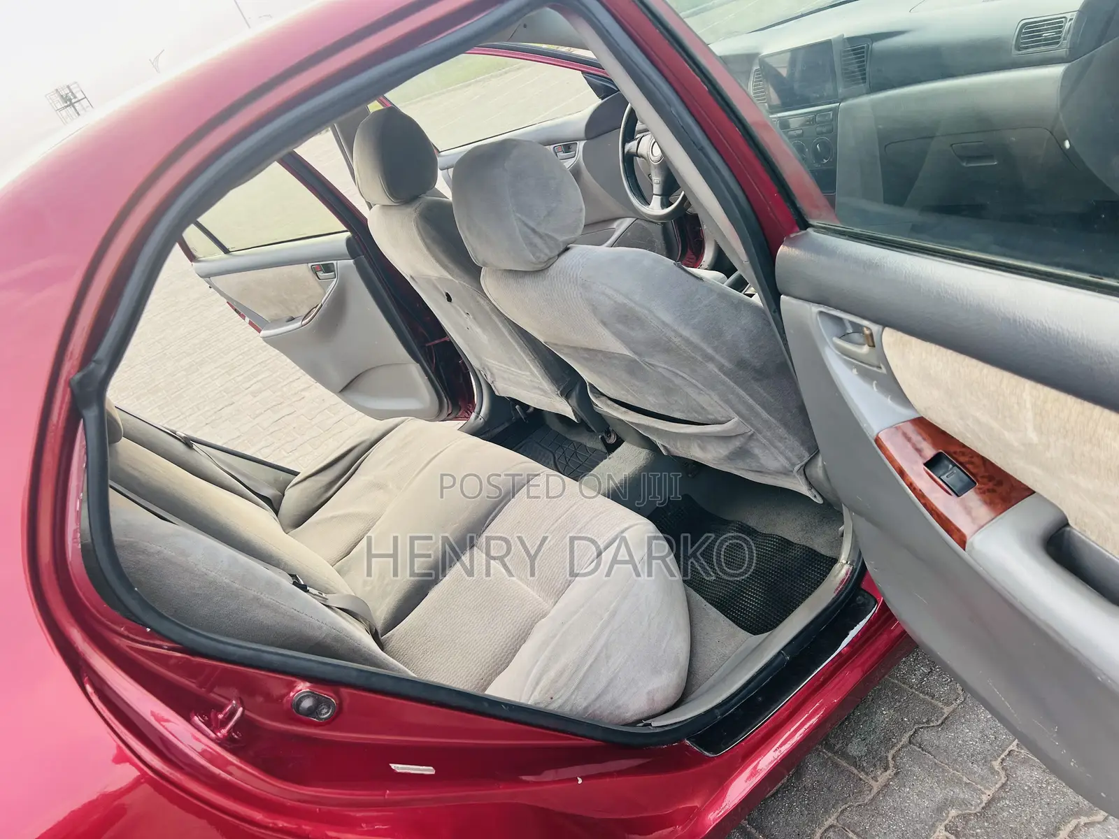 Toyota Corolla 2008 Red