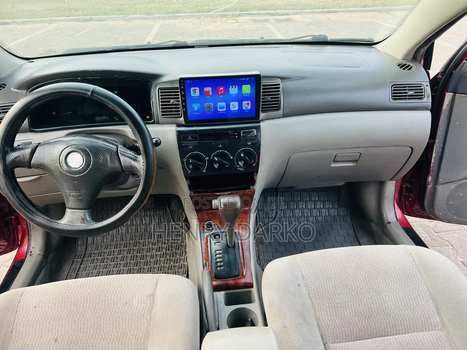 Toyota Corolla 2008 Red